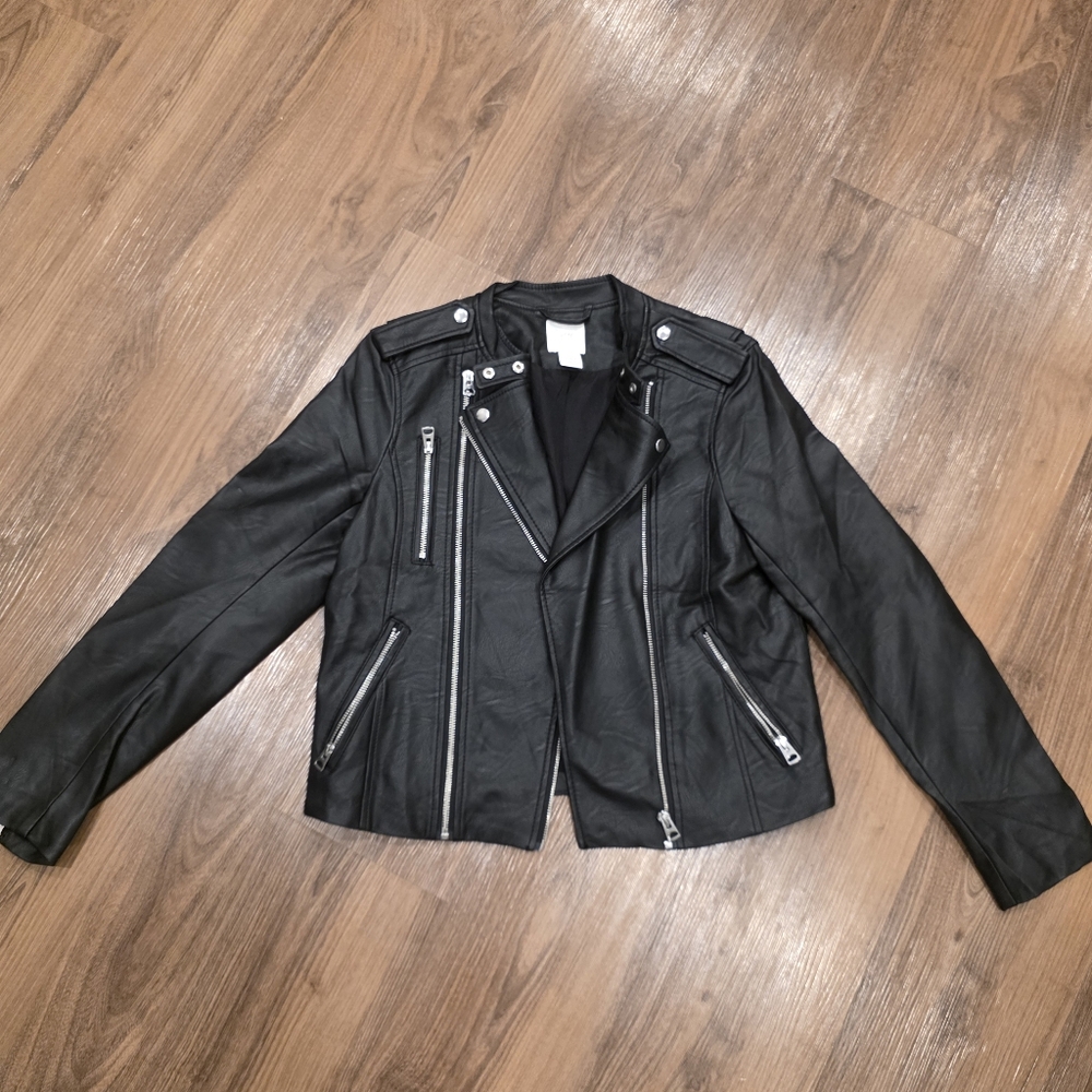 H&M Black Biker Jacket
